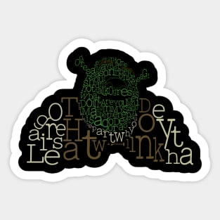 Dreamworks Shrek Sticker